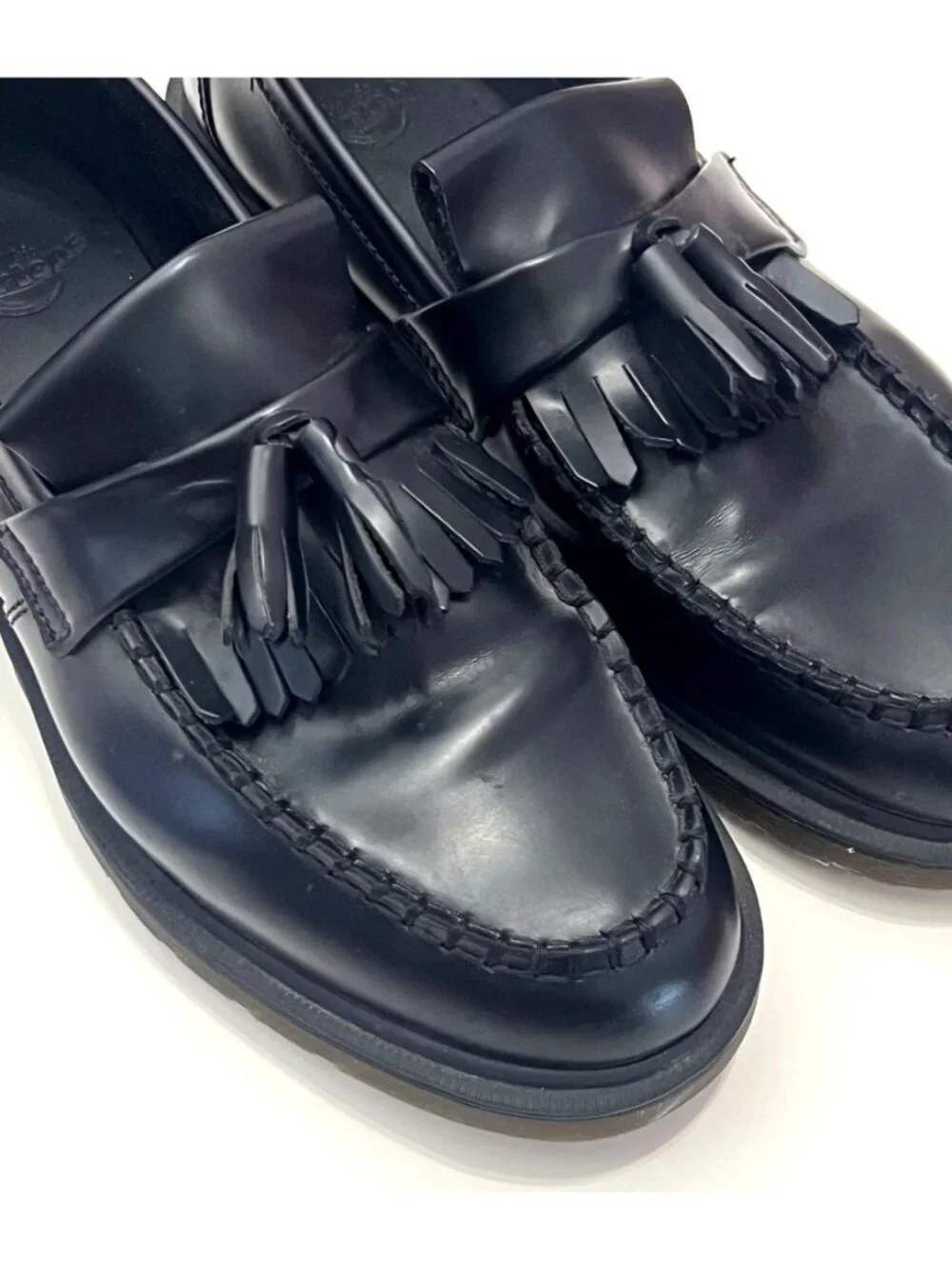 Dr. Martens Adrian Unisex Smooth Leather Preppy Loafers Mens 11M / Women's 12
